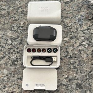Sony 1000X Series Wireless Earbuds - Gray and Black